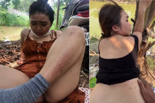 Làm tình với vợ bạn bên sông
