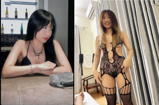 Mới mua bộ đồ gợi tình em khoái