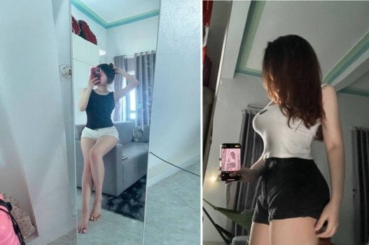 Thanh lịch nàng xăm trổ gần gũi với anh yêu mê hoặc
