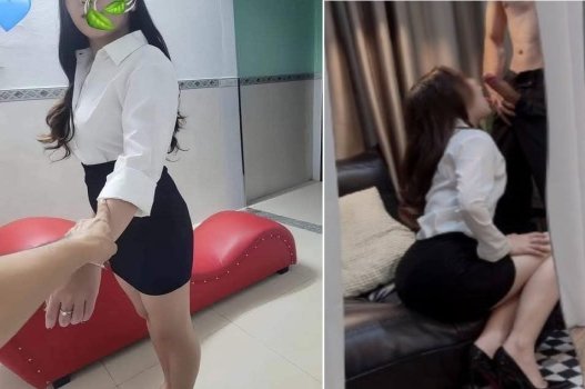 Thư ký quyến rũ đụ nhau cùng quản lý và lãnh đạo