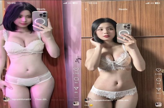 Tiktok bím múp vú căng mọng dâm đãng