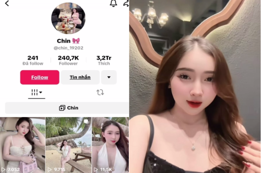 TikToker Chin lộ clip nóng đủ kiểu
